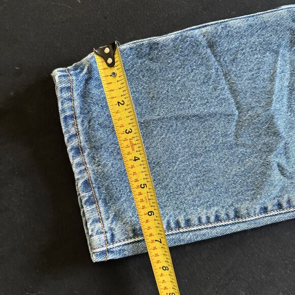 Levi's 501 Women's Jeans Blue Denim Classic Fit Button Fly 30x26 - Picture 6 of 14
